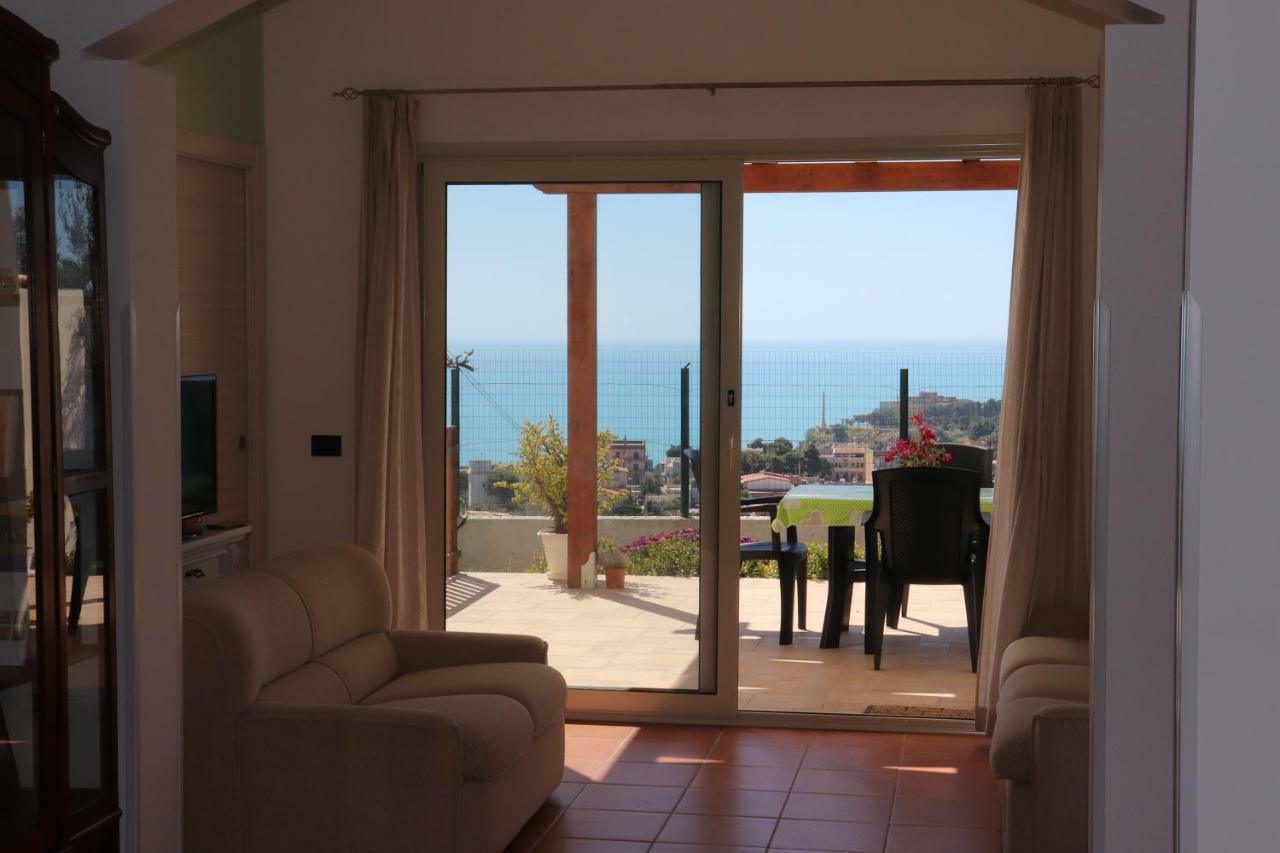 Villa Casa Con Vista Panoramica Sciacca Exterior foto